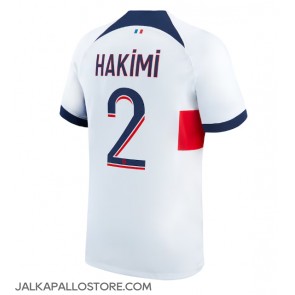 Paris Saint-Germain Achraf Hakimi #2 Vieraspaita 2023-24 Lyhythihainen